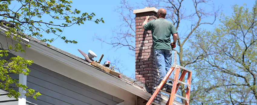 Vinyl and PVC Chimney Flashing Installation in O'Fallon, MO
