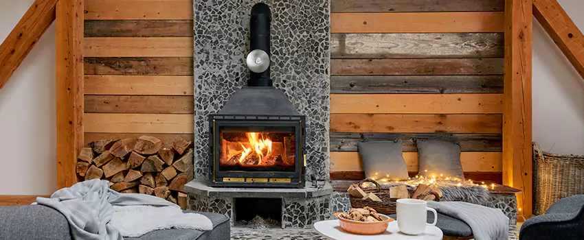 Thelin Hearth Products Direct Vent Gas Stove Fireplace Inspection in O'Fallon, Missouri